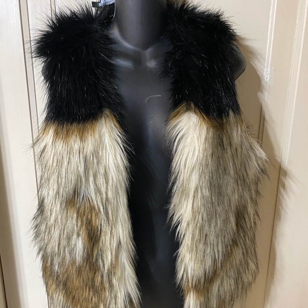 Talula faux fur vest